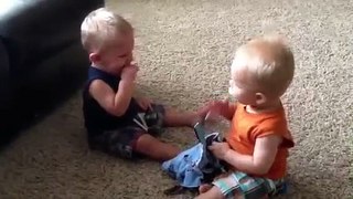 Twin Babies Fight Over A Pacifier SO FUNNY!! [Full Episode]