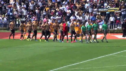 El gol del: Pumas vs Tigres (1-0)