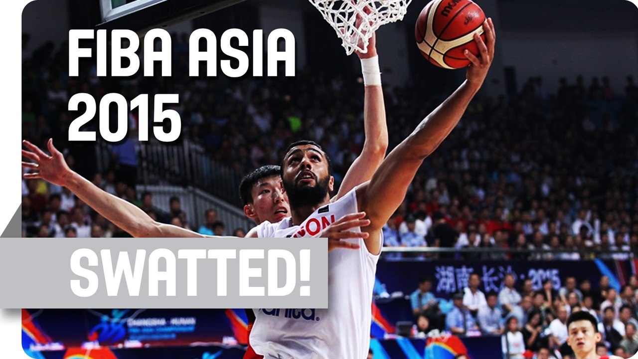 Not in my House! Zhou Qi with a Huge Block  - 2015 FIBA Asia Championship
