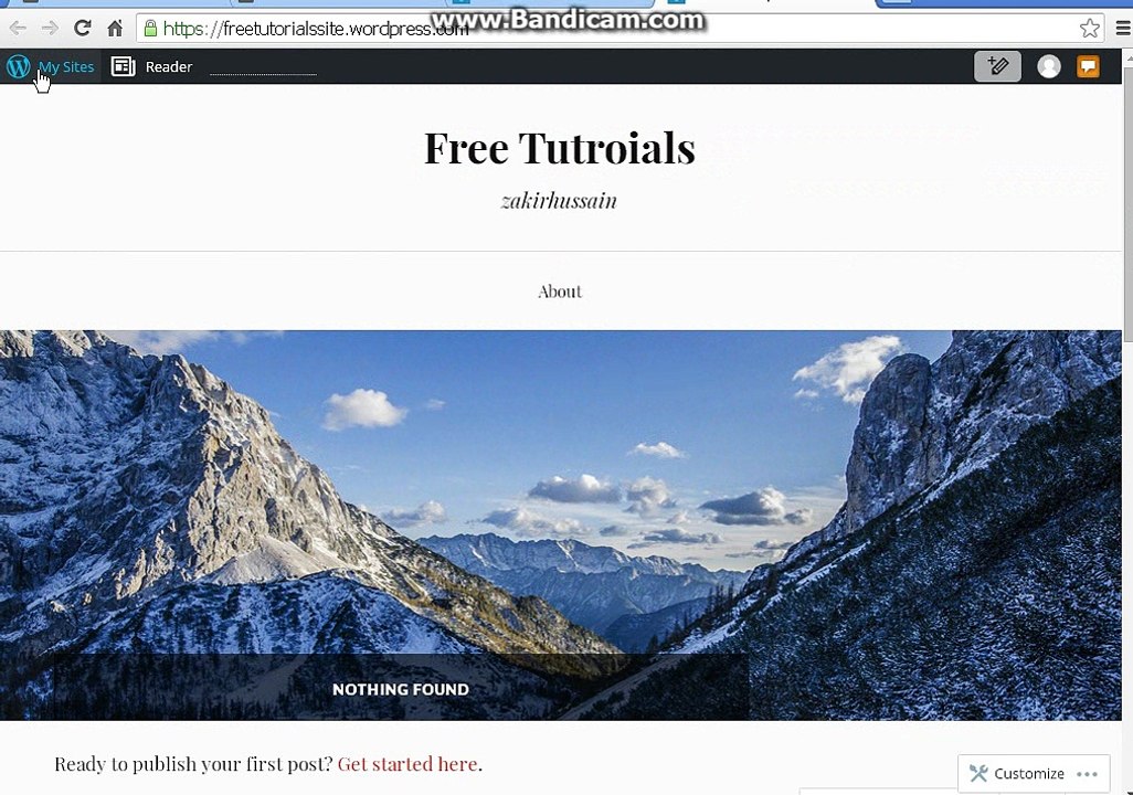 how to make make page online wordpress website urdu part 4
