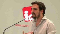 Garzón cree que Catalunya Sí que es Pot se ha visualizado a través de Podemos