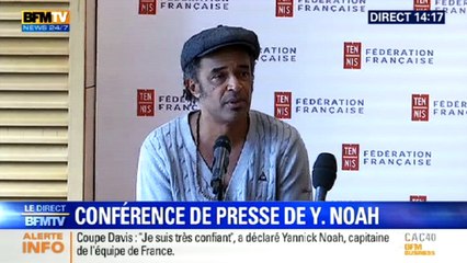 Denis Décode la conférence de presse de Yannick Noah