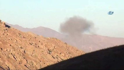 F-16’lar teröristlere bomba yağdırdı !