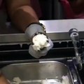 Amazing  Tutorial See How A Man Create A Flower Ice cream.