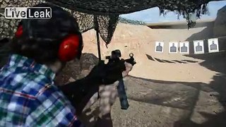 Shooting MP5 in Arizona 2013.