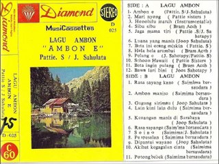 A 07 - Beta ini orang miskin - Pattie S - kaset lagu Ambon