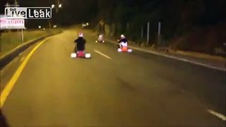 Drift trike trick fail  lol