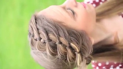 Howt to 4 Strand Braided Headband
