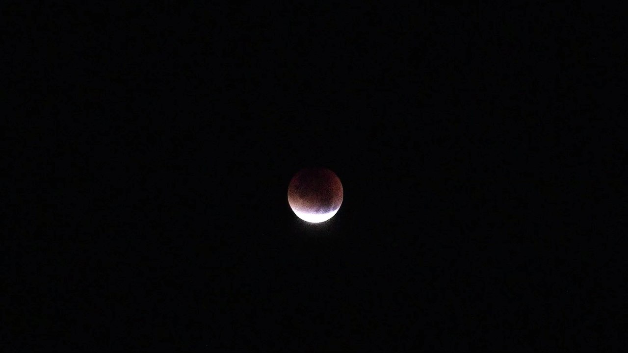 Mondfinsternis 28.9.2015 in Kiel