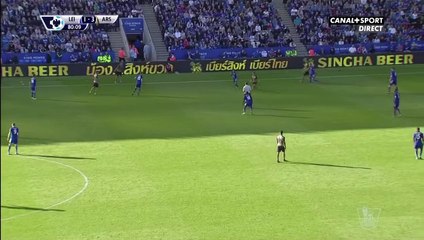 Alexis Sanchez third goal Leicester