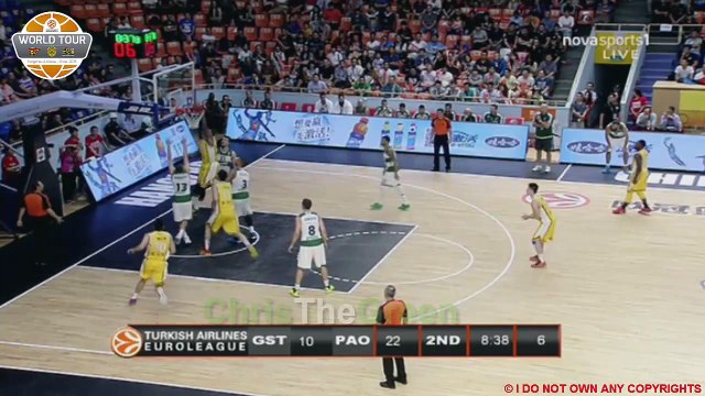 Zhejiang Guangsha Lions - Παναθηναϊκός 64 - 83 | Ζι Zάνγκ Λάιονς - Παναθηναϊκός 64 - 83 | Highlights | EL Asia Tour 2015