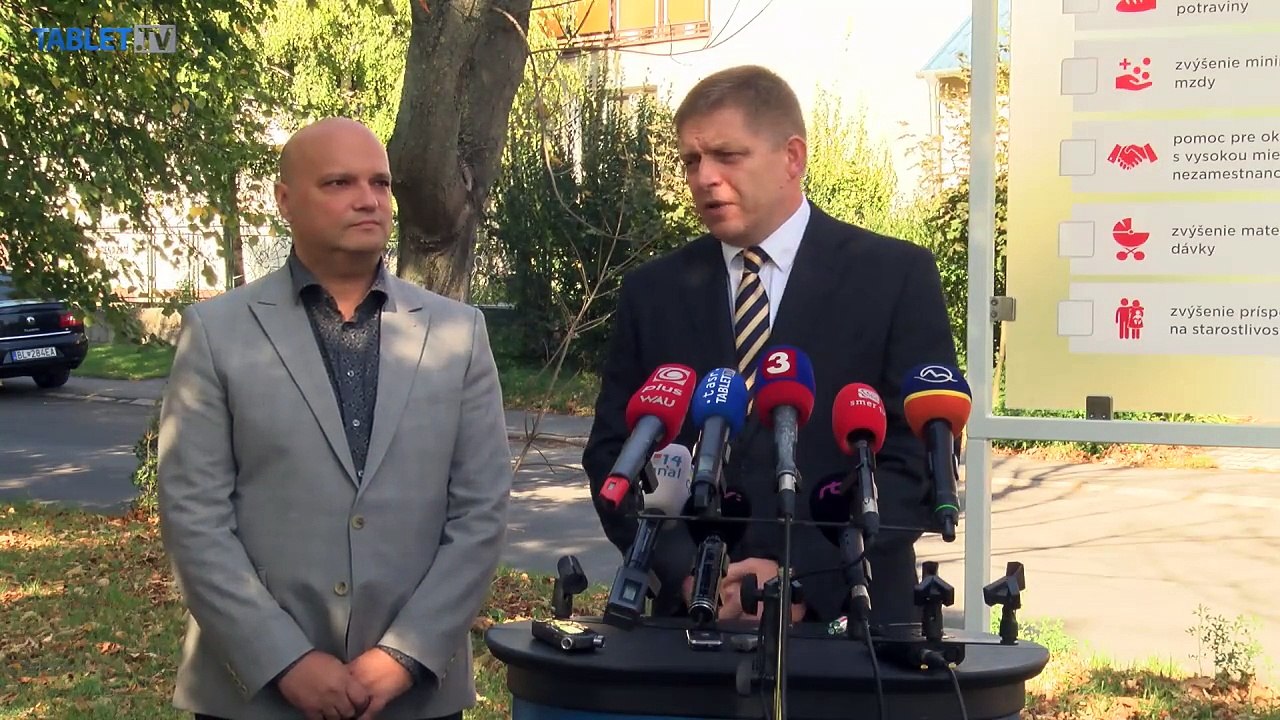 ZÁZNAM: R. Fico a F. Palko o zatepľovaní ako splnení opatrenia z vládneho balíka pre ľudí