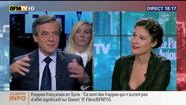 François Fillon, invité d'Apolline de Malherbe dans BFM Politique