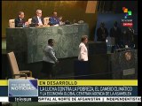 Rousseff en la ONU llama a unir esfuerzos contra el terrorismo