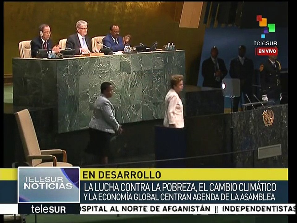 Rousseff en la ONU llama a unir esfuerzos contra el terrorismo