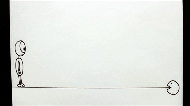 Stop motion animation 2d. Created by Stefano Lutazi