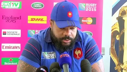 Rugby / Coupe du Monde - Bastareaud : "Les critiques de la presse, ça me passe au-dessus"