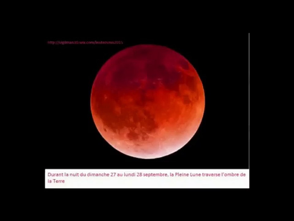 Éclipse de lune du 28 septembre 2015