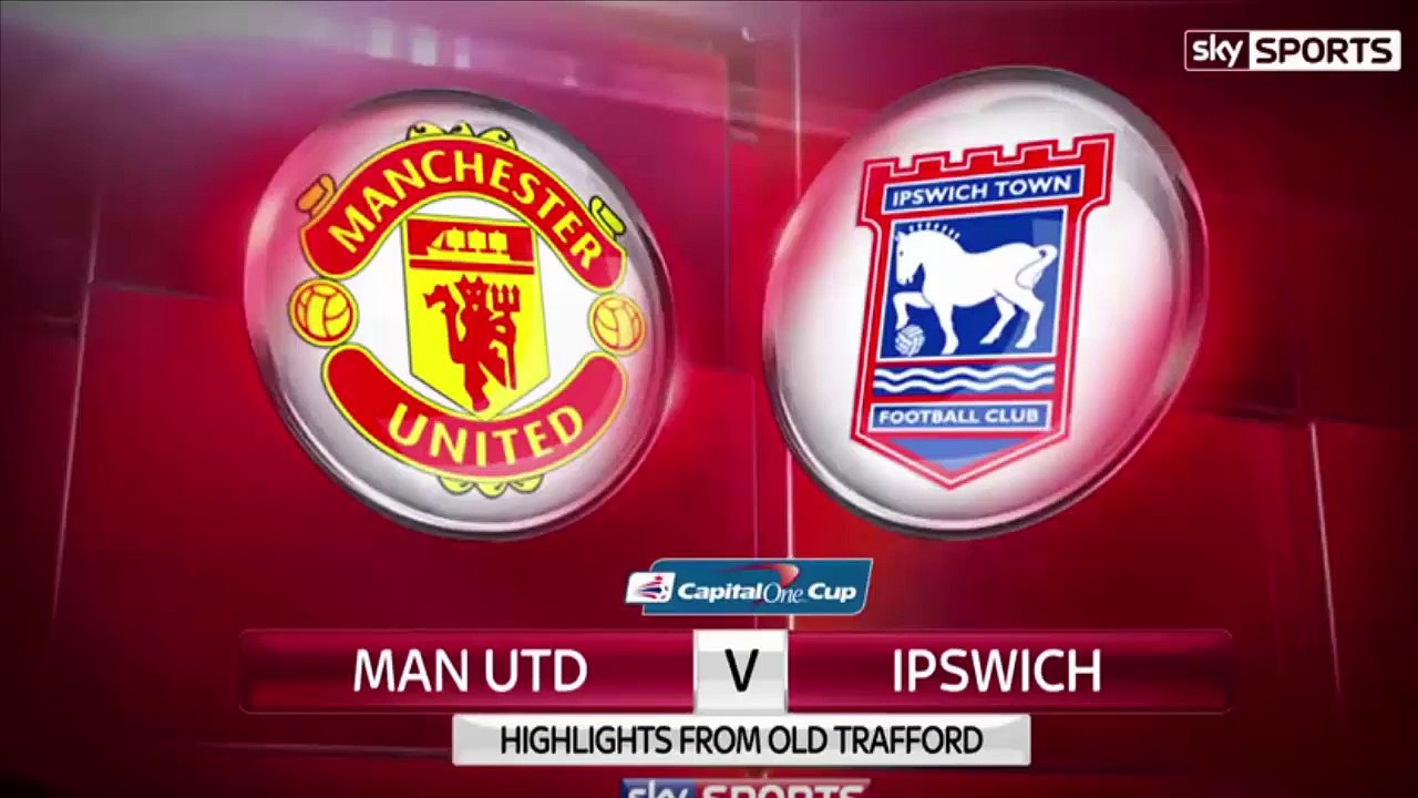 Manchester United vs Ipswich 3- 0 | All Goals  Match Highlights | Sept-23- 2015