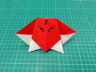How to make an origami paper ganapati / ganesha ( Indian Elephant God ).