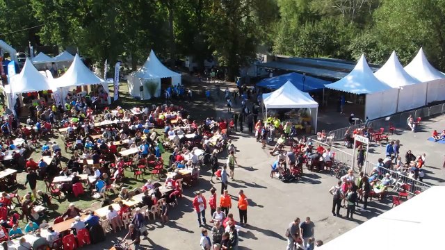 COURSE - Terrils de Raismes : le site d'arrivée festif du château de la Princesse