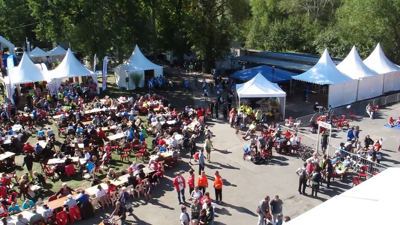 COURSE - Terrils de Raismes : le site d'arrivée festif du château de la Princesse