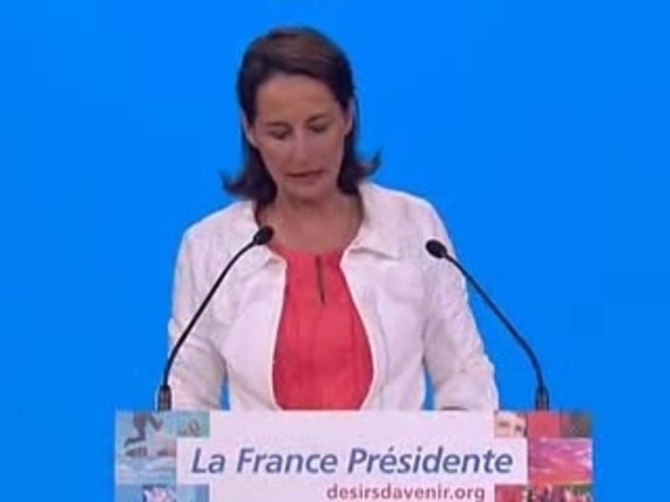 Segolene - Discours de Montpellier