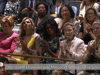 Syrie: Obama prêt à travailler avec Moscou et Téhéran