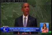 Debate en la Asamblea General de la ONU con Barack Obama