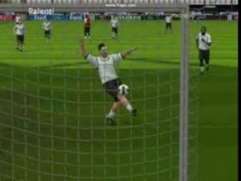 Challenge Telefoot avec Juninho sur PES6