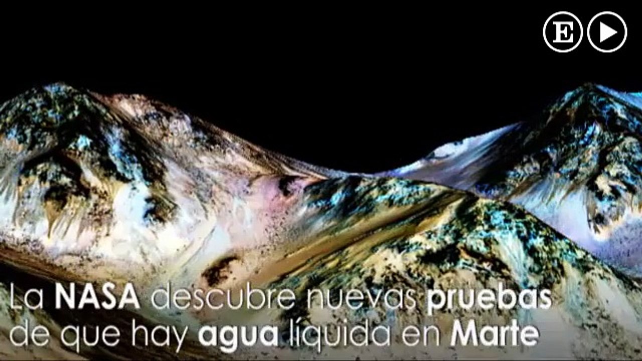 La NASA revela nuevas evidencias de agua en Marte