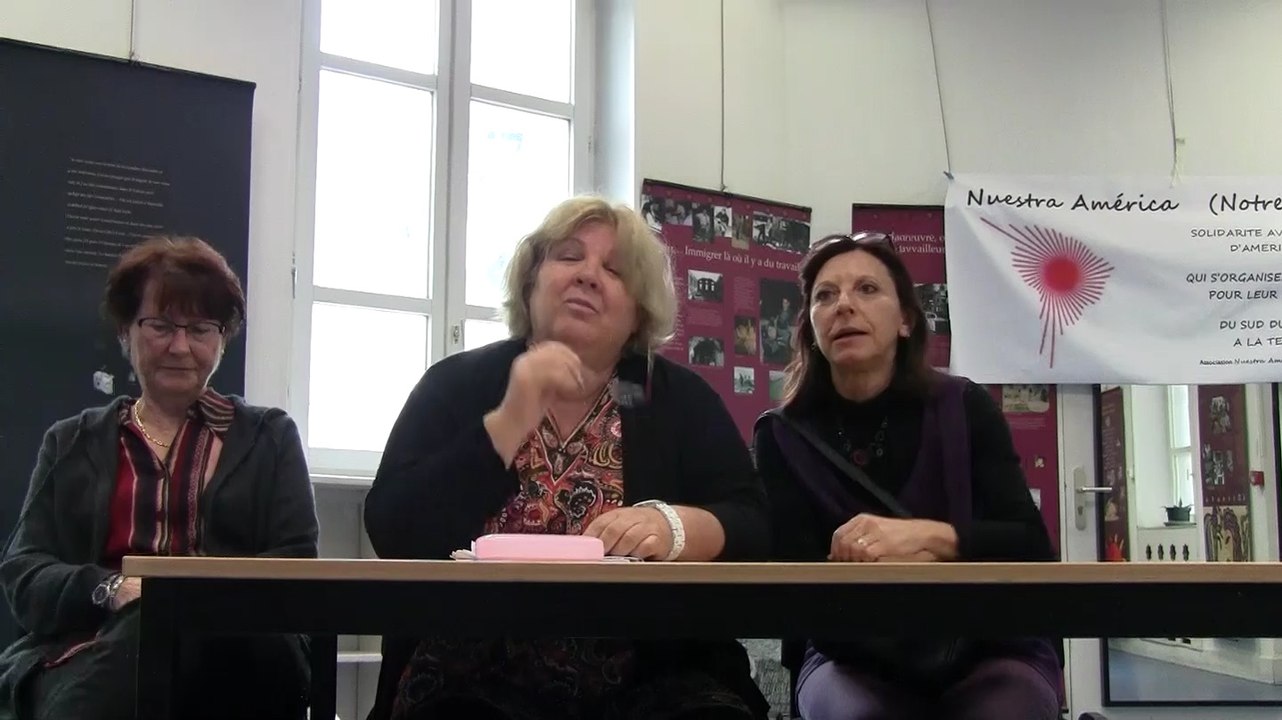 Aleida Guevara, fille de Che Guevara : l'internationalisme à Cuba. Colloque organisé par "Nuestra América"