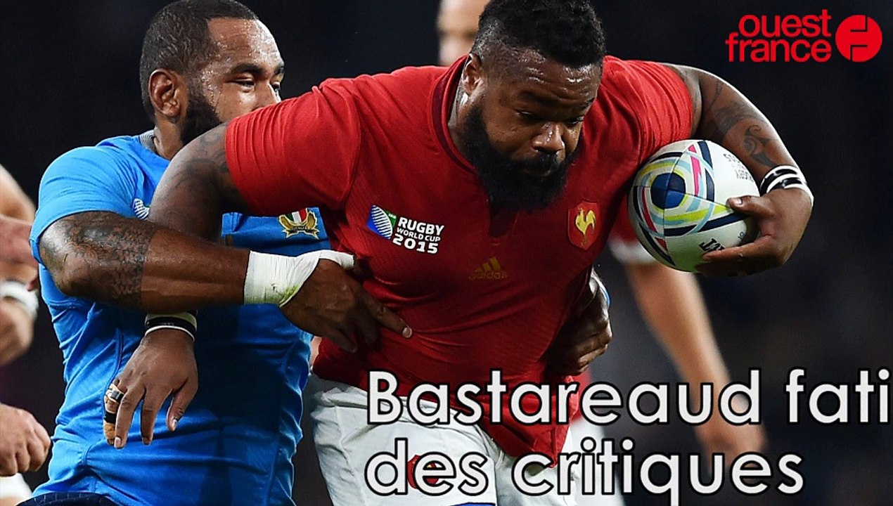 Coupe du monde de rugby: Bastareaud en a marre des polémiques