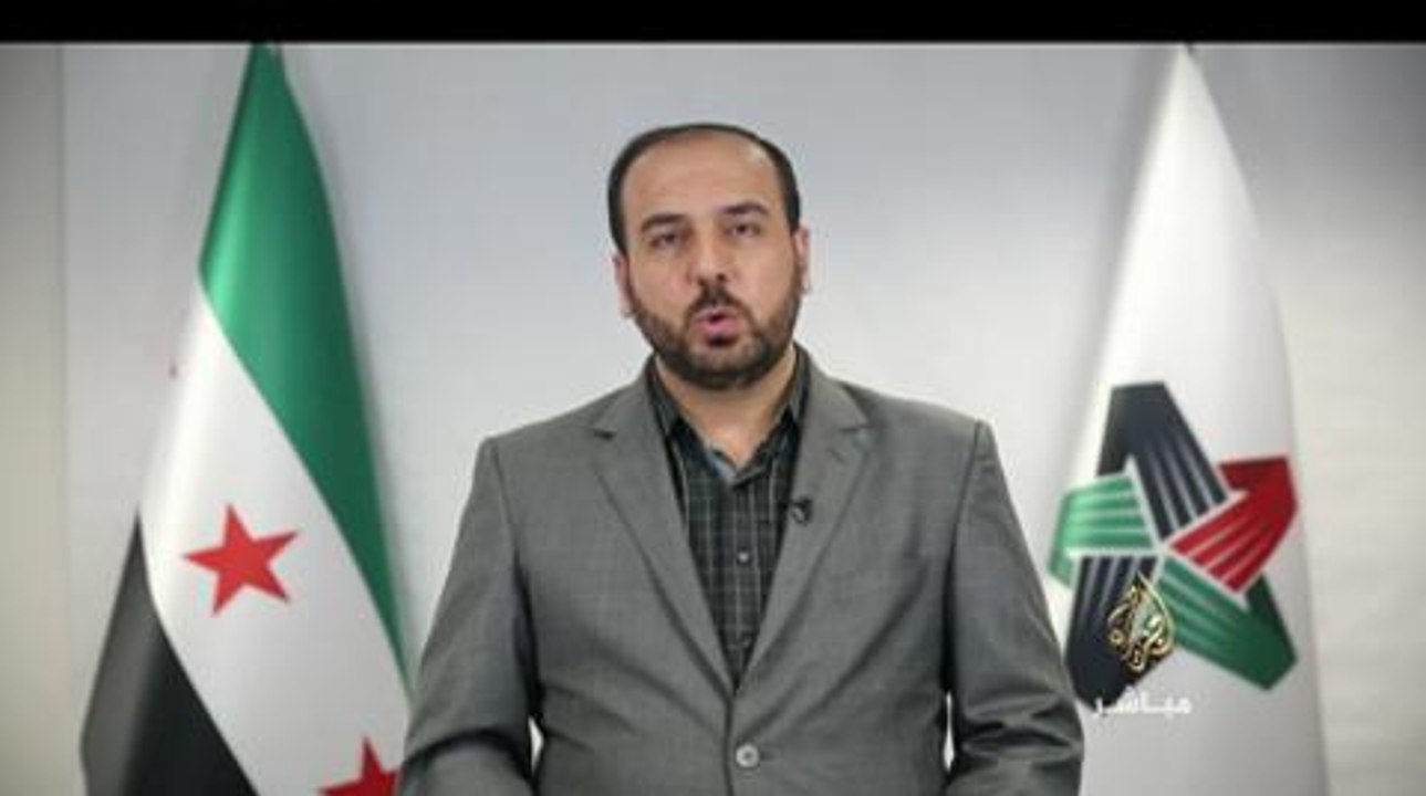 المتحدث باسم الائتلاف السوري : نعلن رفضنا لأي وجود لبشار الأسد في أي مرحلة سياسية انتقالية
