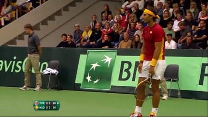 Davis Cup 2015 : Rafael Nadal vs Mikael Torpegaard (1st Singles Match)