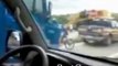 LiveLeak.com - Wait For It – 4 Minutes of Boring Traffic Video Concludes with Head Crack