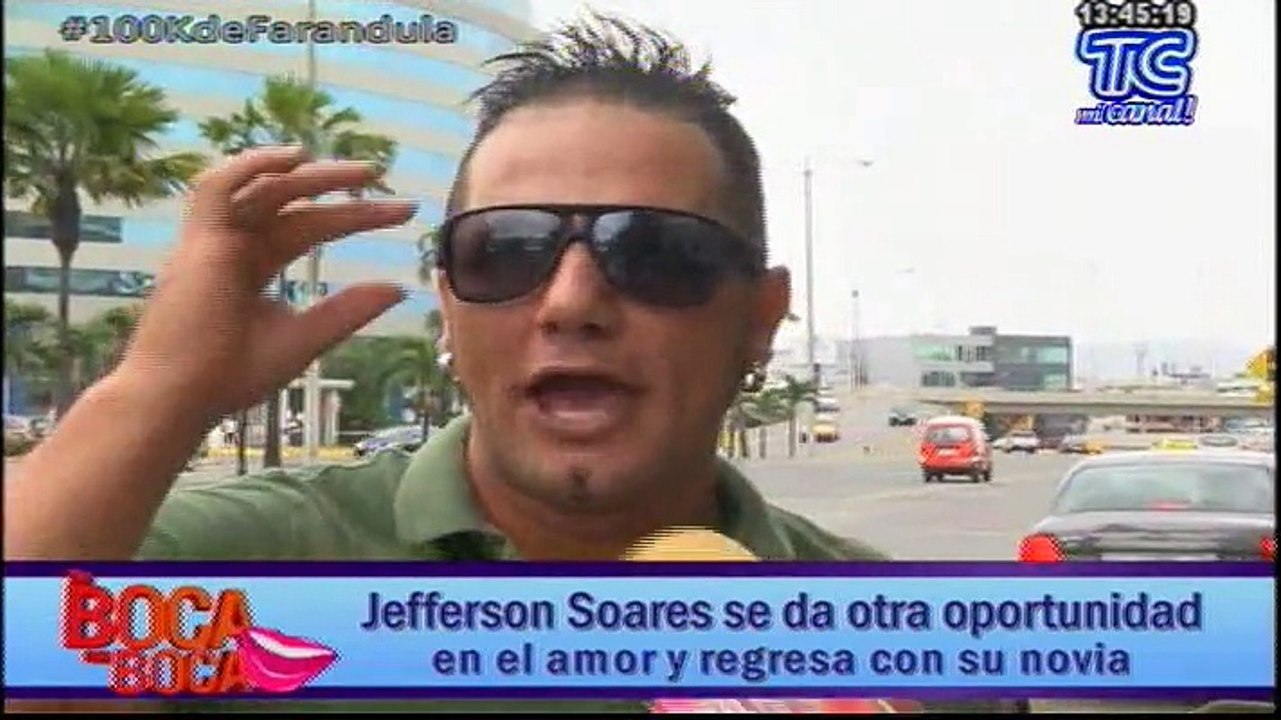 Jefferson Soares se da otra oportunidad en el amor y regresa con su novia