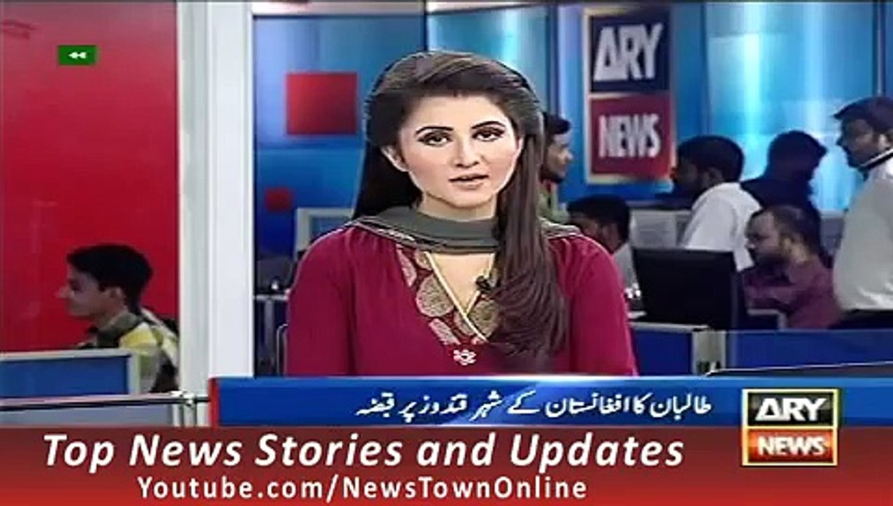 News Headlines 29 September 2015 ARY, Geo Qandoz City of Afghanistan updated report
