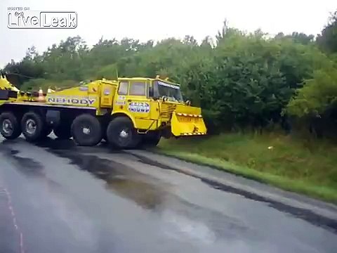 This Tow Truck Just Goes Where It Goes.