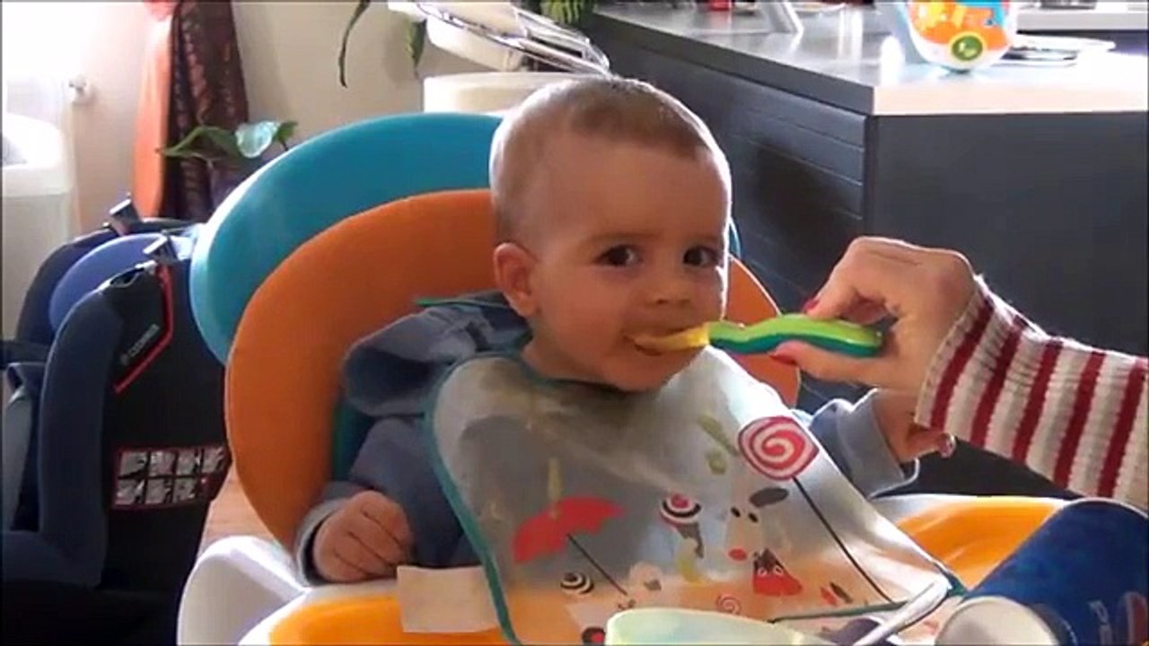 Funny baby video sleeping while eating the foof | new latest funny video of baby 2015