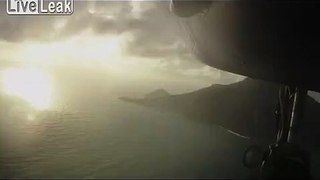 GearCAM approach & landing at Saba. World's shortest commercial runway.