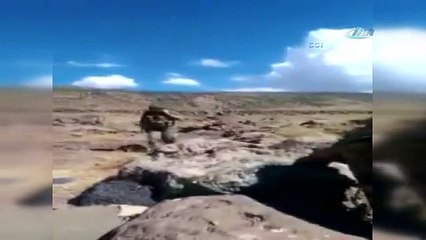 Tren raylarına döşenen patlayıcı imha edildi