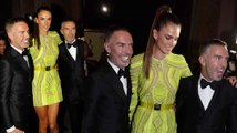 Die Supermodells Alessandra Ambrosio, Natasha Poly und Heidi Klum bei der amfAR Gala