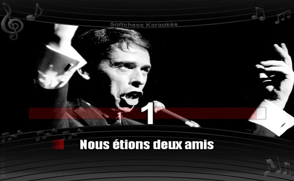 Karaoké Jacques Brel - La fanette