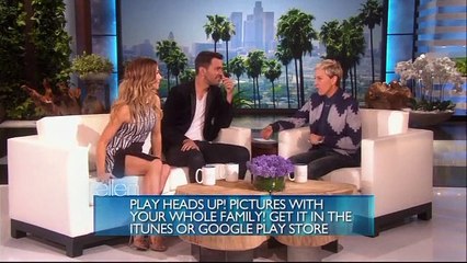 Andy Grammer & Allison Holker  on The Ellen Show