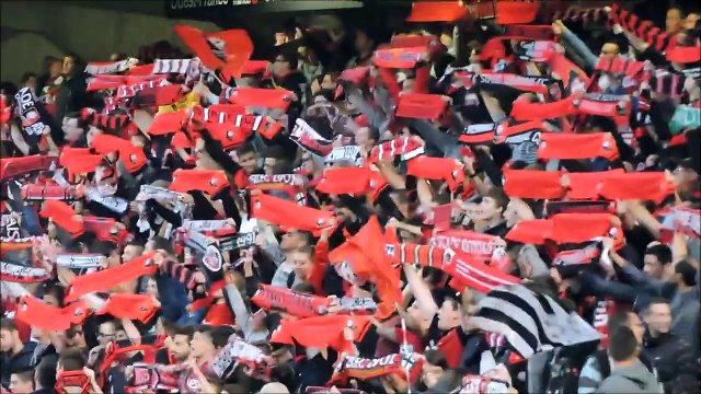 26/09/15 : SRFC-ESTAC : ambiance dans le kop