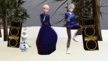 Frozen Elsa, Jack and Olaf dancing watch me whip and nae nae