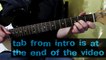 Scorpions When The Smoke Is Going Down tab  chords how to play cover guitar lesson