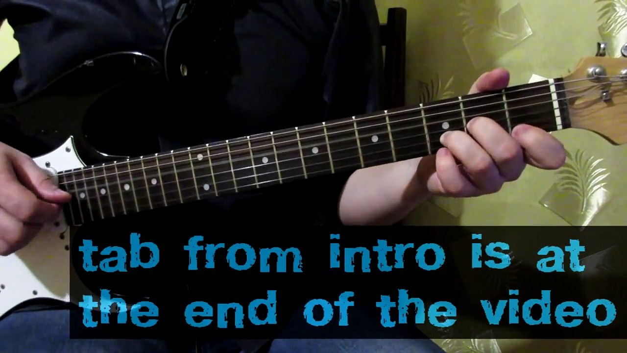 Scorpions When The Smoke Is Going Down tab  chords how to play cover guitar lesson