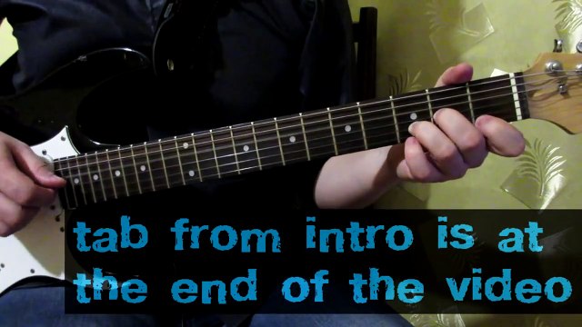 Scorpions When The Smoke Is Going Down tab chords how to play cover guitar lesson
